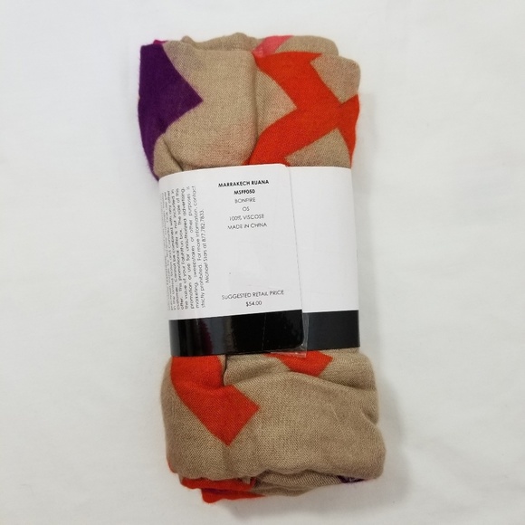 Michael Stars Marrakech Bonfire Ruana - Picture 6 of 7